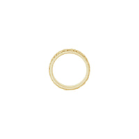 Wavy Laurel Textured Ring (14K) setting - Popular Jewelry - New York