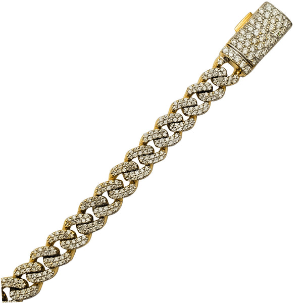 Diamond Cuban Bracelet (14K)