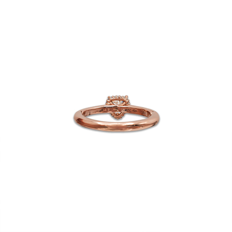 Diamond Heart Shape Engagement Ring (14K)