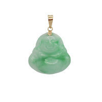 Jade Buddha Pendant (14K)