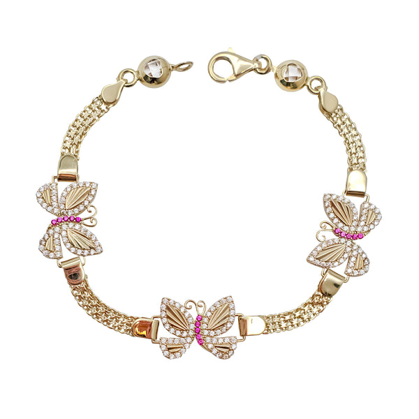 Butterfly Bismark Bracelet (14K)