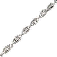 Baguette Diamond Bracelet (14K)