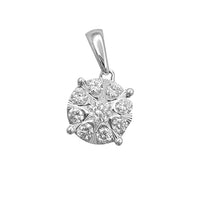 Round Diamond Charm/Pendant (14K)