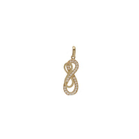 Zirconia Infinity Pendant (14K)