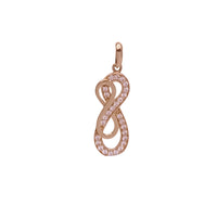 Zirconia Infinity Pendant (14K)