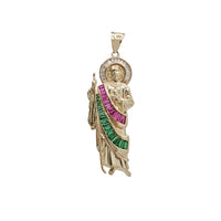 Saint Jude CZ Pendant (14K)