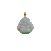 Jade Buddha Pendant (14K)