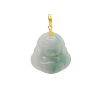 Buddha Jade Pendant (14K)