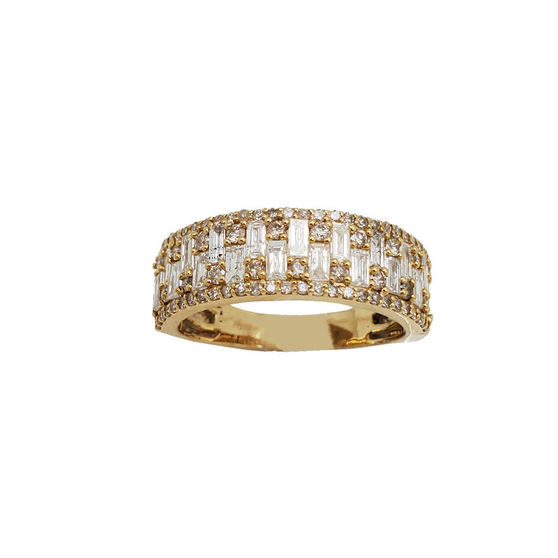 Diamond Baguette Ring (14K)