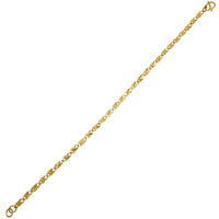 Diamond-Cut Heart Fancy Bracelet (24K)