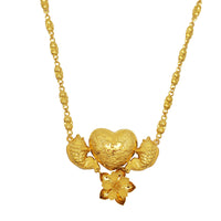 Dragon With Phoenix Fancy Necklace  (24K)