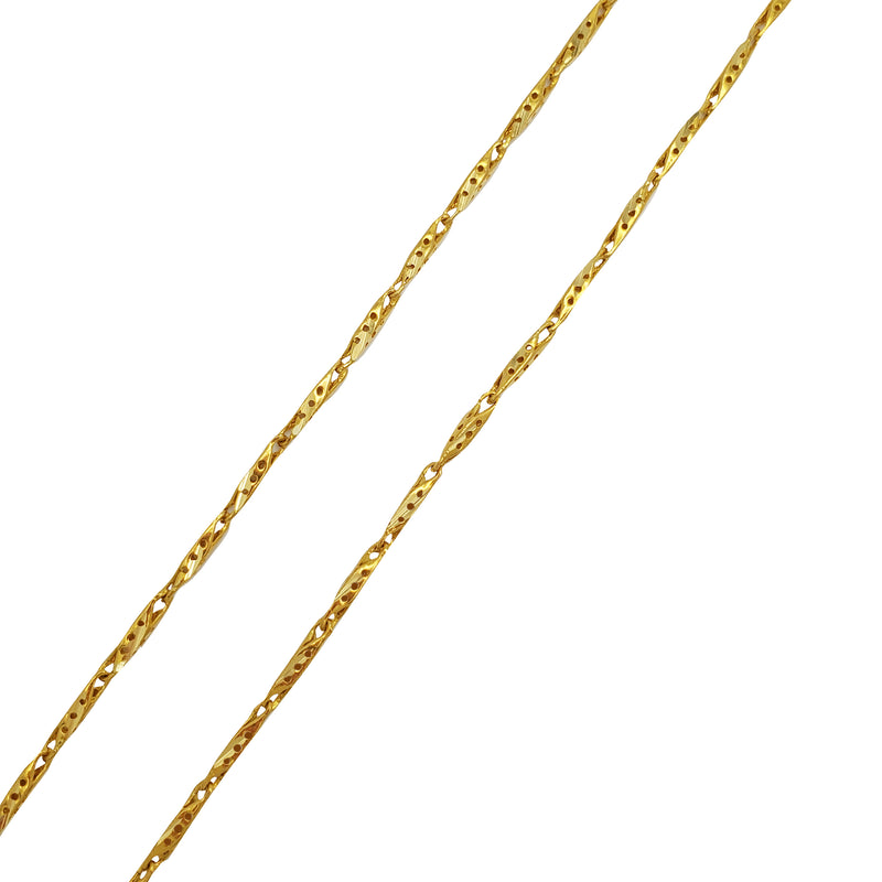 Hollow Razo Fancy Chain (24K)