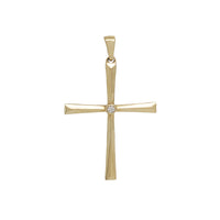 Diamond Cross Pendant (14K)