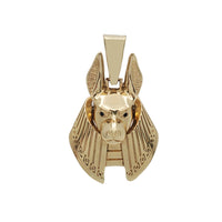 Egyptian Anubis Pendant (14K)