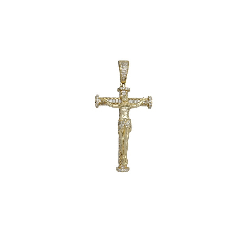 Zirconia Cross Pendant (Silver)