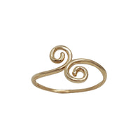 Zirconia Fancy Pinky Ring (14K)