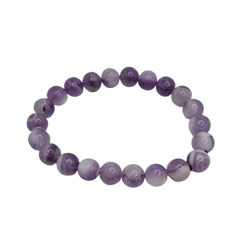 Purple Quartz Beads Bracelet