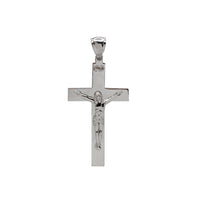 Plain Crucifix Jesus Pendant (Silver)