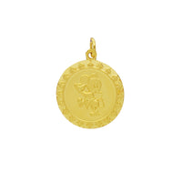 Lucky Rat Round Pendant (24K)