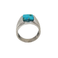 Square Signet Turquoise