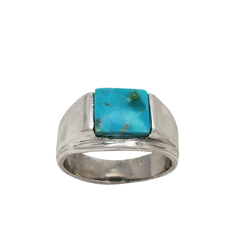 Square Signet Turquoise