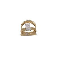 Princess Cut Diamond 3 Piece Set Ring (14K)