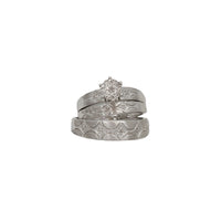 3 Pieces Set Diamond Ring (14K)