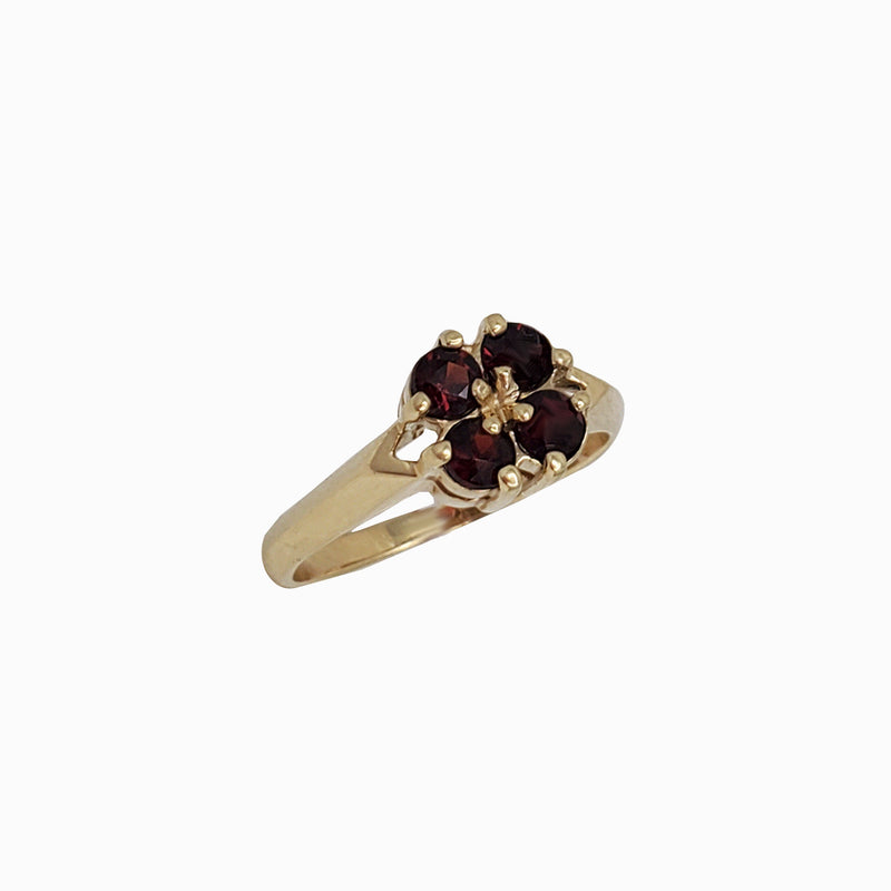 Garnet Lady Ring (14K)