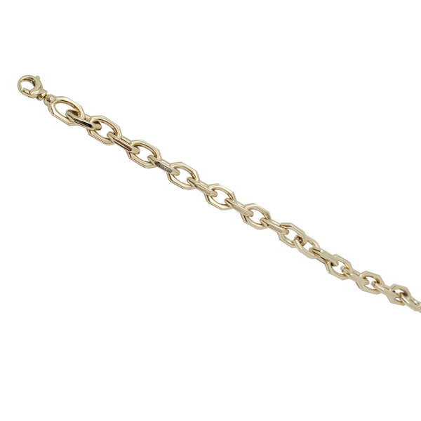 Fancy Cable Bracelet (14K)