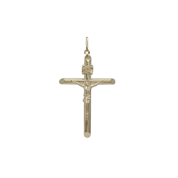 Plain Crucifix Pendant (14K)