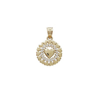 Heart CZ Pendant (14K)