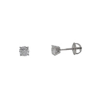 VVS 3EX Diamond Stud Earring (14K)