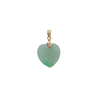 Heart Jade Pendant (14K)