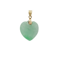 Heart Jade Pendant (14K)