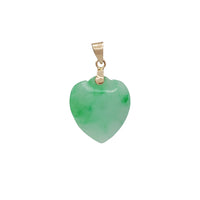 Heart Jade Pendant (14K)