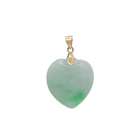 Jade Heart Pendant (14K)