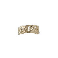 Textured Cuban Ring (14K)