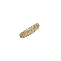 Yellow Gold Twisted Dome Ring (14K)