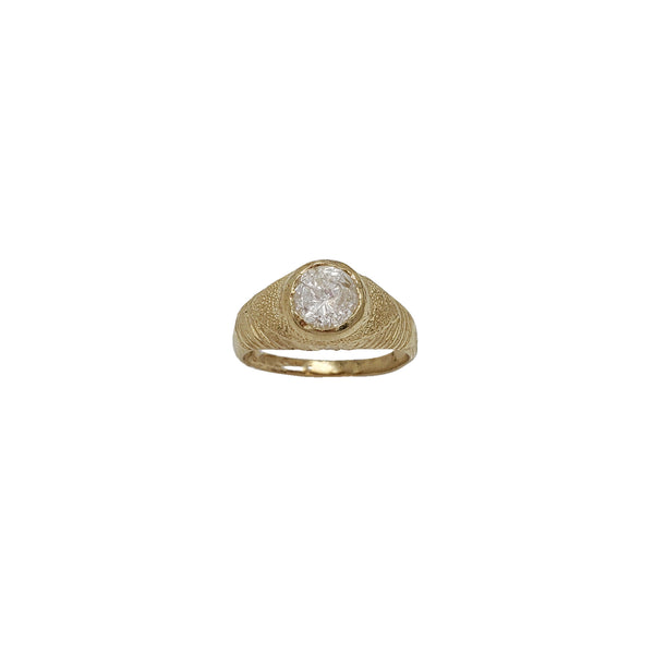 Zirconia Baby-Sized Ring (14K)