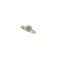 [Baby-Kid's] Zirconia Flower Ring (14K)