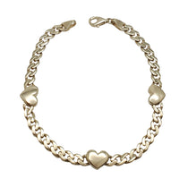 Plain Heart Fancy Bracelet (14K)