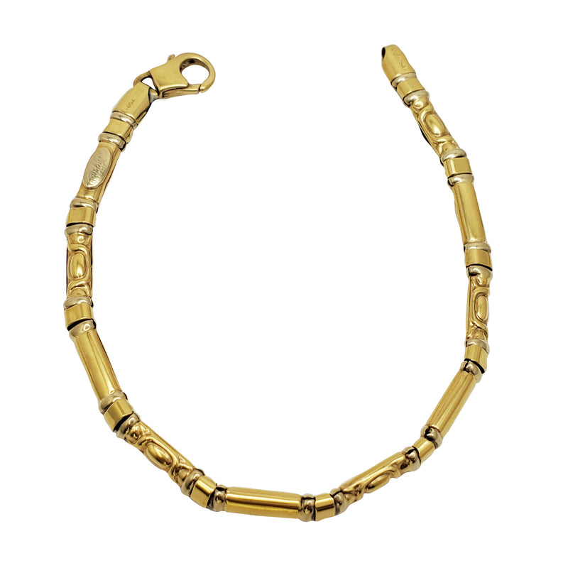 Lightweight Hallow Bamboo Bracelet (18K)