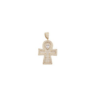 Zirconia Ankh Pendant (14K)