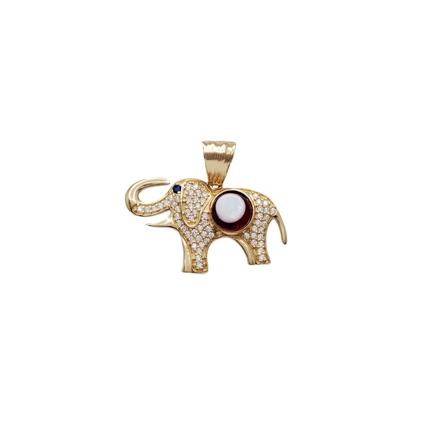 Elephant Pendant (14K)