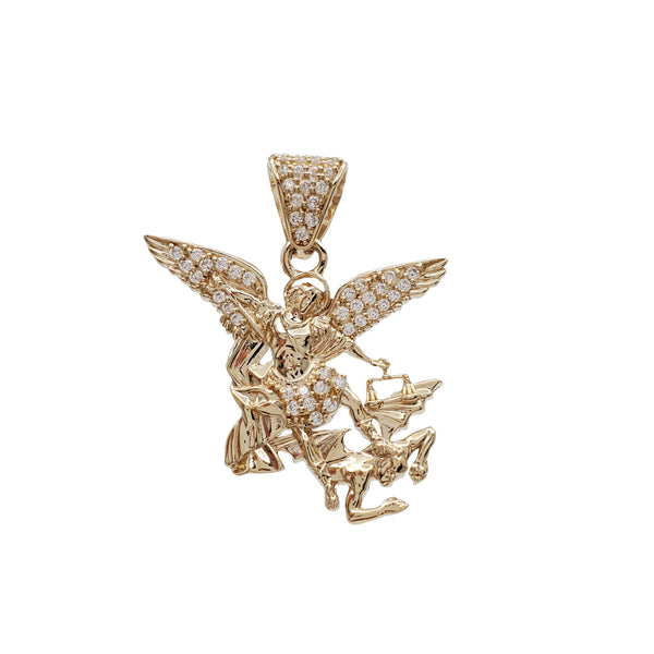 Saint Michael Pendant (14K)