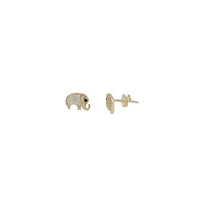 Elephant Stud Earrings (14K)