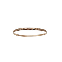 Rhombus Design Bangle Bracelet (18K)