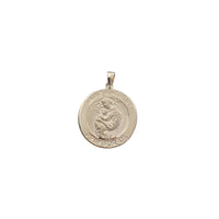 Saint Anthony "Pray For Us" Medallion Pendant (14K)