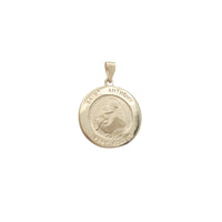 Saint Anthony "Pray For Us" Medallion Pendant (14K)