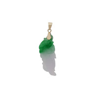 Jade Fish Pendant (14K)